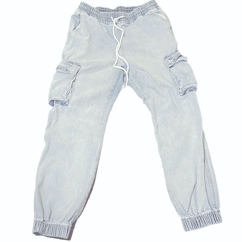 Wild Fable Women's Jeans | Draw String | Light-Wash | High Rise Jogger | Cuffed